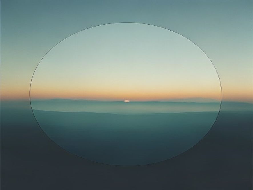 Soft visualization of circadian rhythm cycle throughout day